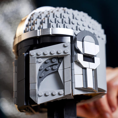 LEGO Star Wars The Mandalorian Helmet 75328 Building Kit (584 Pieces)
