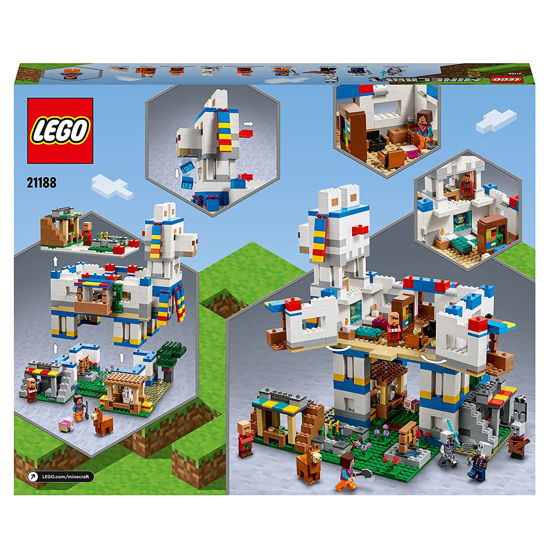 LEGO Minecraft The Llama Village 21188 Building Kit (1,252 Pieces)