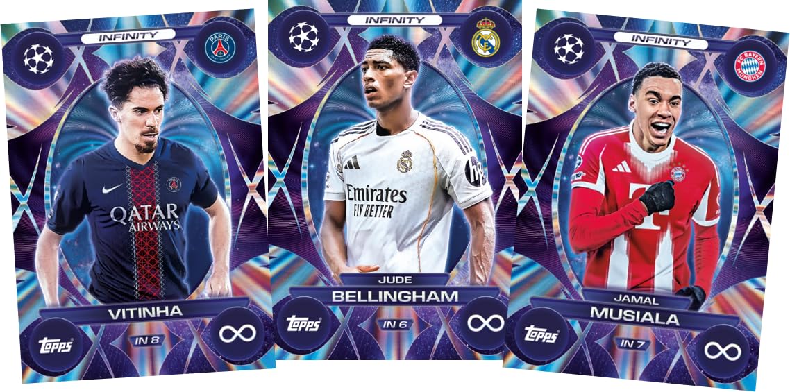 Topps UEFA Champions League Match Attax 2025-26 Trading and Collectible Card Game (Exclusive Game Pack)