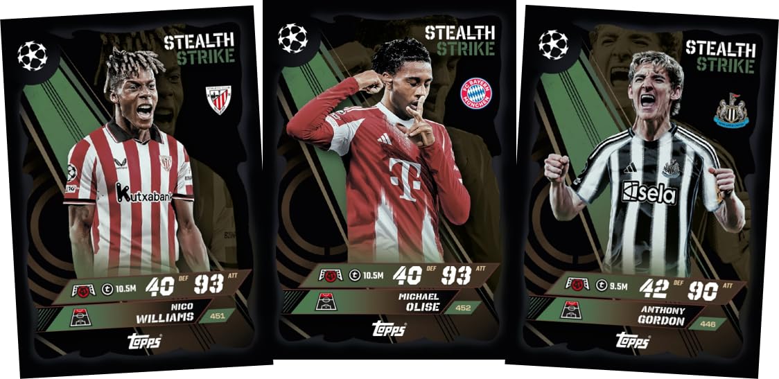Topps UEFA Champions League Match Attax 2025-26 Trading and Collectible Card Game (Exclusive Game Pack)