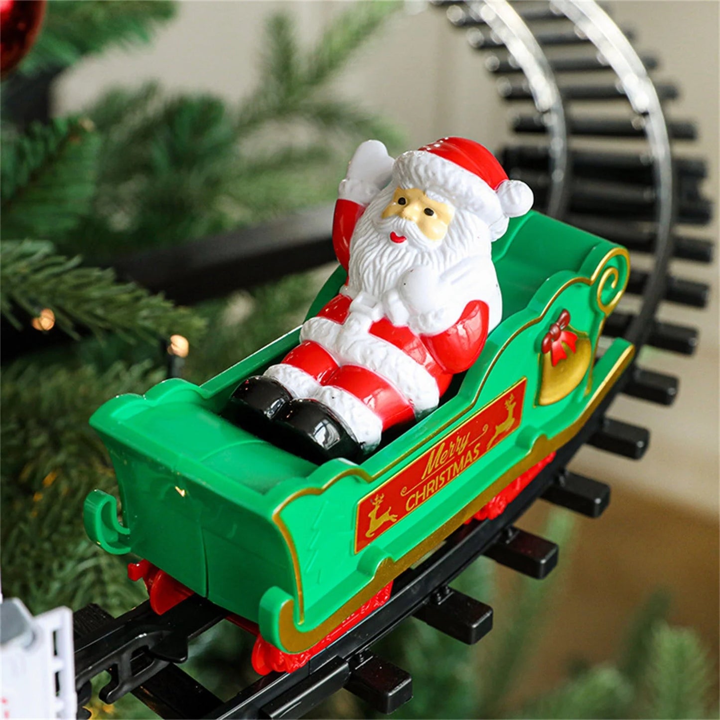 Christmas Hanging Train Set , Train with Lights and Sounds to rotate around Christmas Tree