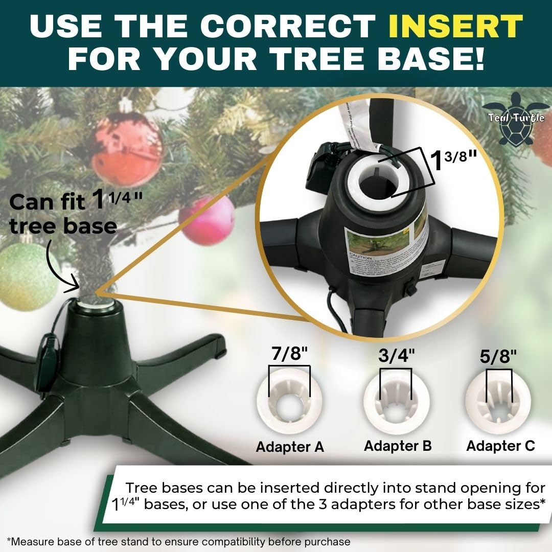 Rotating Christmas Tree Stand for Artificial Trees