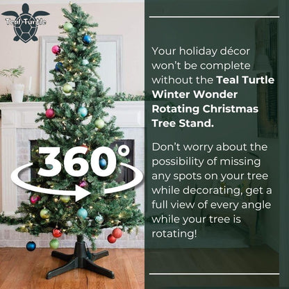 Rotating Christmas Tree Stand for Artificial Trees