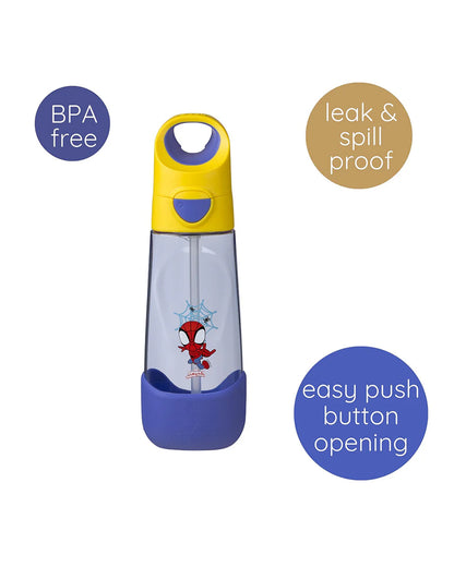 B.box Tritan Straw Sipper Bottle for kids , 600 ML