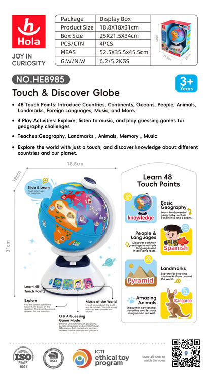 Hola Touch & Discover Globe