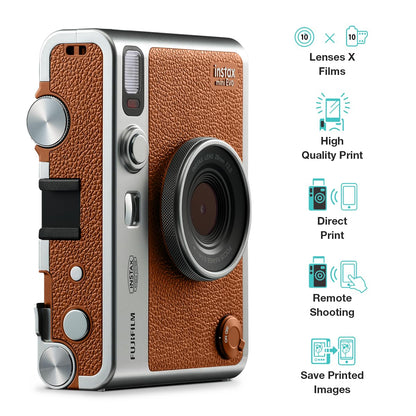 Fujifilm Instax Mini Evo Hybrid Camera Premium Edition with 20 Shots