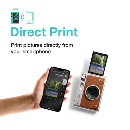 Fujifilm Instax Mini Evo Hybrid Camera Premium Edition with 20 Shots
