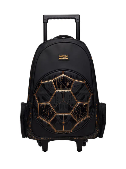 Smiggle Kids Trolley School Bag with Wheels - FOOTBALL