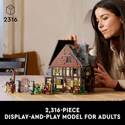 LEGO Ideas Disney Hocus Pocus: The Sanderson Sisters' Cottage 21341 (2,316 Pieces)