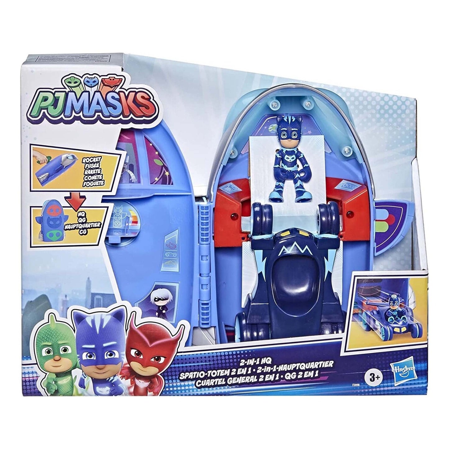 Pj Masks 2-In-1 Headquarter Play Set