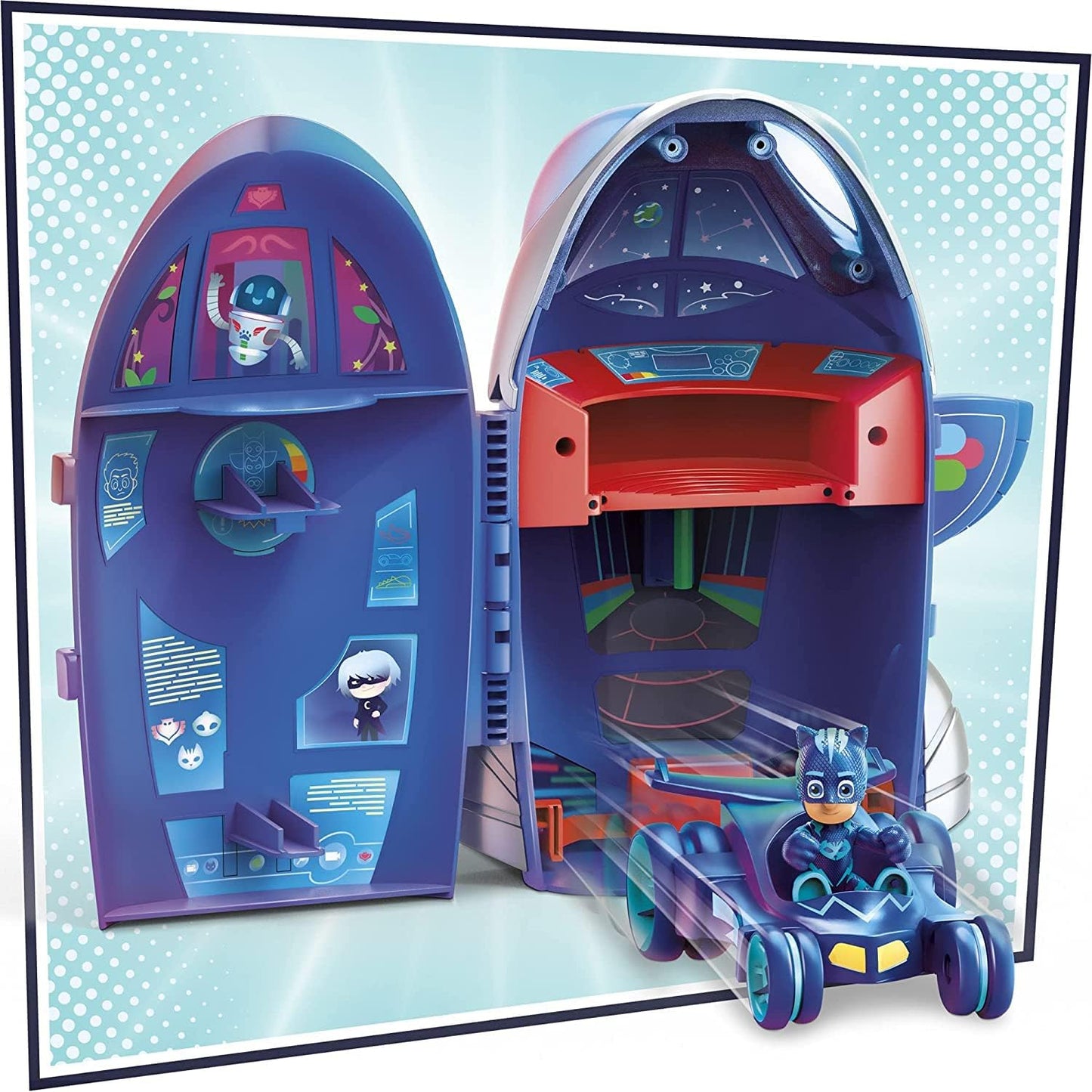 Pj Masks 2-In-1 Headquarter Play Set