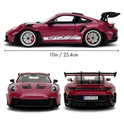 Jada Toys Pink Slips Porsche 911 (992) GT3 RS Ruby Star 1:18 Diecast Model Car
