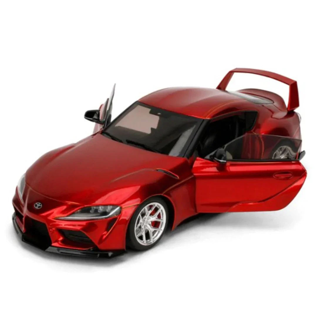 Jada Toys Pink Slips Toyota Supra MK5 Red 1:18 Diecast Model Car