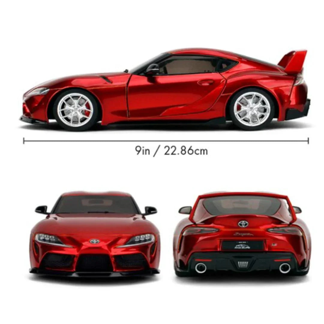 Jada Toys Pink Slips Toyota Supra MK5 Red 1:18 Diecast Model Car