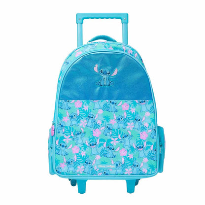 Smiggle Kids Trolley School Bag with Wheels - STITCH