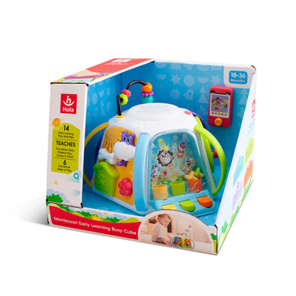 Hola Montessori Early Learning Busy Cube