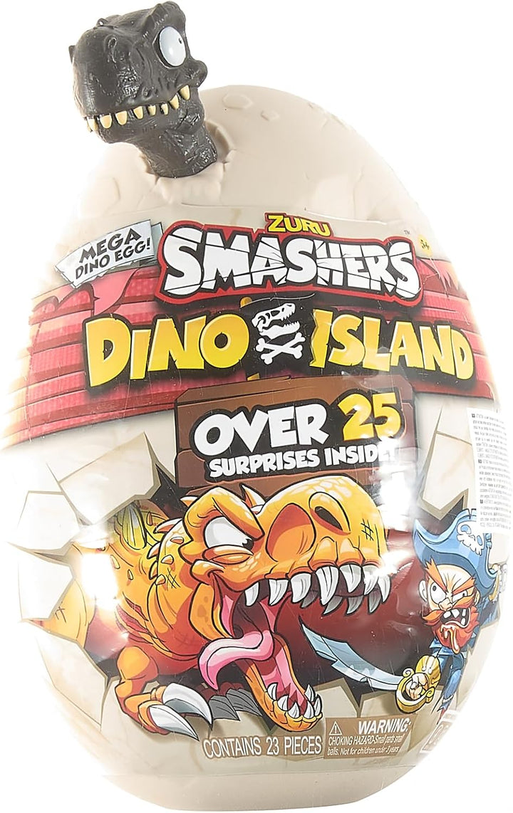 Smashers Dino Island Mega Egg T-Rex  , 25 surprise