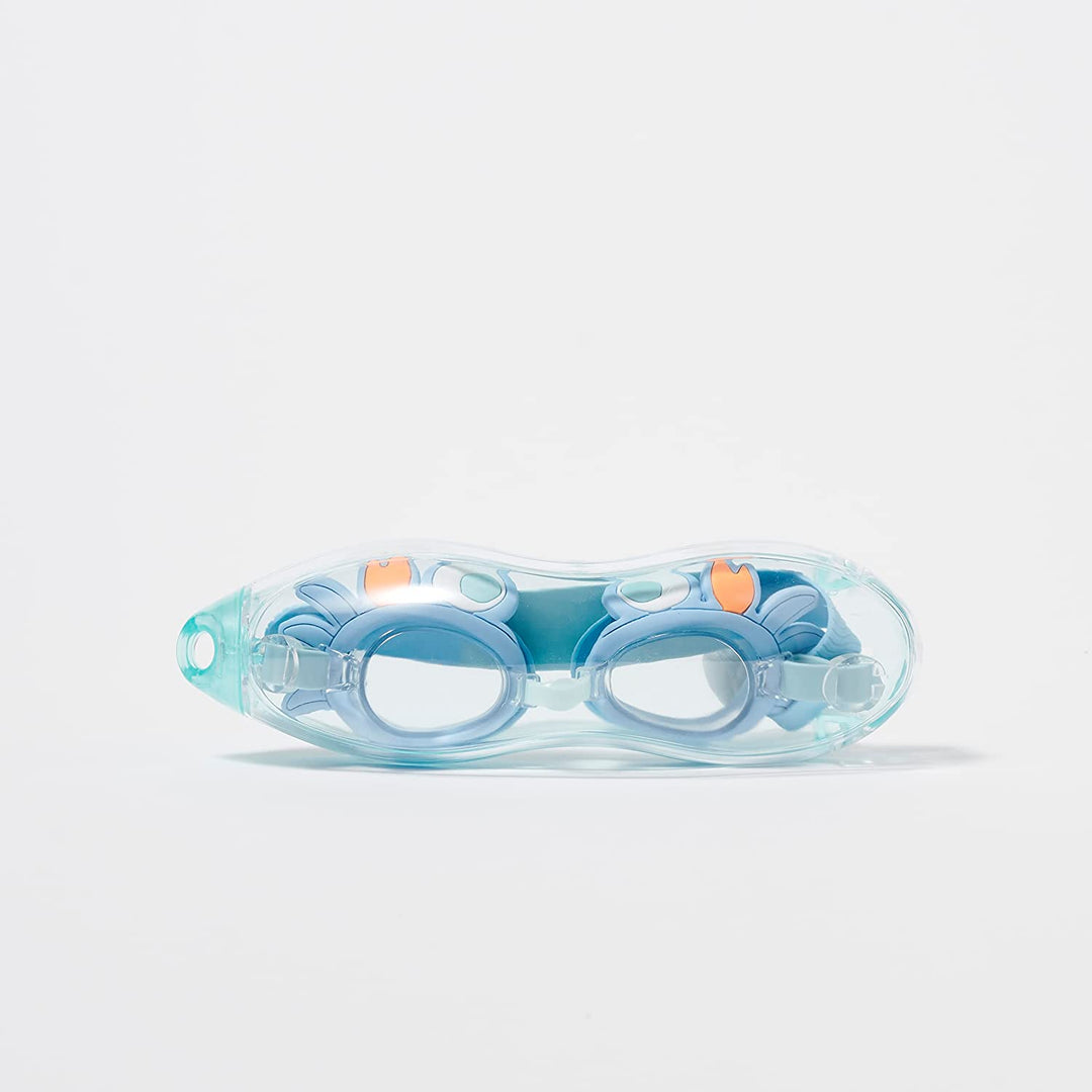 SunnyLIFE blue color Mini Swim Goggles for kids Sonny the Sea Creature