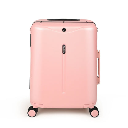 MIAMILY DUSTY PINK RIDE-ON TROLLEY CARRY-ON LUGGAGE 18 INCHES