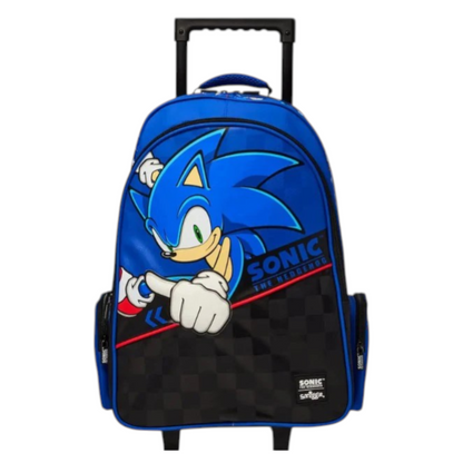 Smiggle Kids Trolley School Bag with Wheels - SONIC