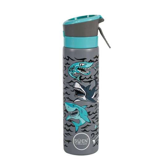 Insulated Stainless Steel Mist / Spray Bottle for kids , 600 ML , SHARK