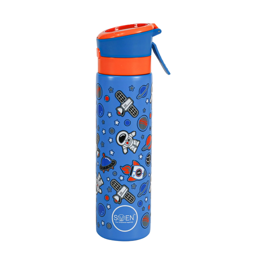 Insulated Stainless Steel Mist / Spray Bottle for kids , 600 ML , SPACE