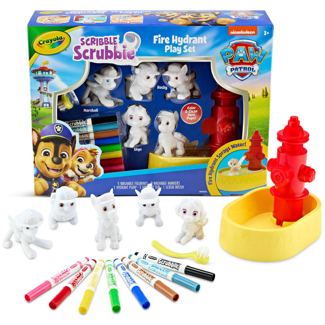 Crayola Scribble Scrubbies PAW Patrol Toy Playset