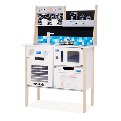 Wooden Big Size Pretend Play Kitchen Set For Kids