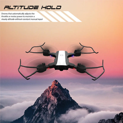 Electrobotic Quad V18 Dual Camera | Position Locking Drone- White