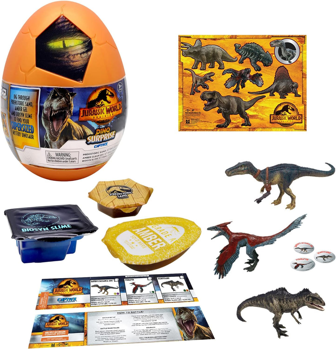 JURASSIC WORLD CAPTIVZ Dominion Surprise Egg