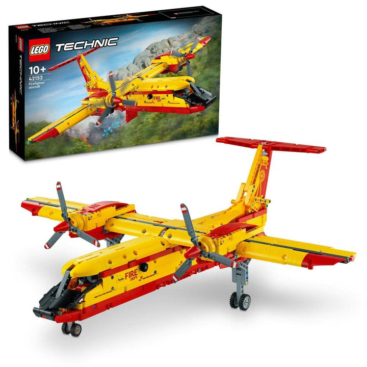 LEGO Technic Firefighter Aircraft 42152 Building Toy Set (1,134 Pieces), Multi Color