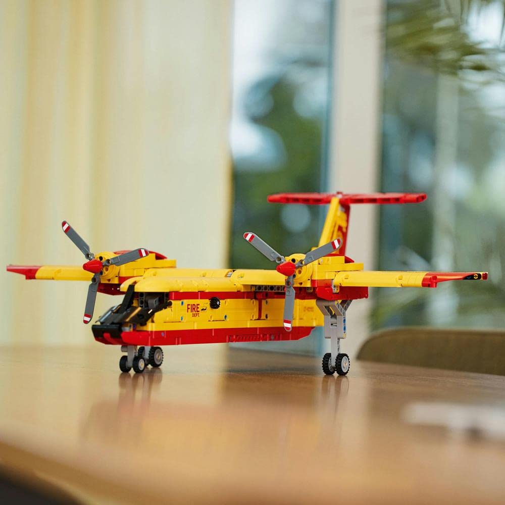 LEGO Technic Firefighter Aircraft 42152 Building Toy Set (1,134 Pieces), Multi Color