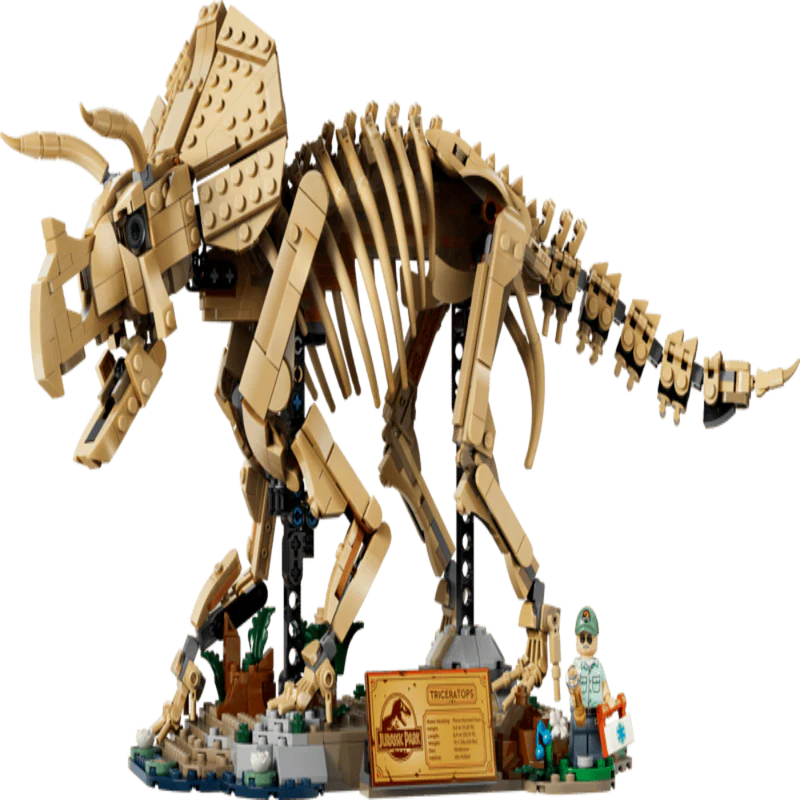 Lego 77985 Jurassic World Dinosaur Fossils :Triceratops (1154 Pieces)