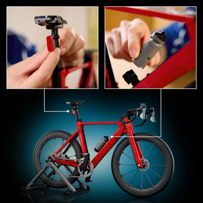 LEGO® Icons Road Bike - Sports Decor Building Set - Gift Idea for Road Cycling Enthusiasts - 11380