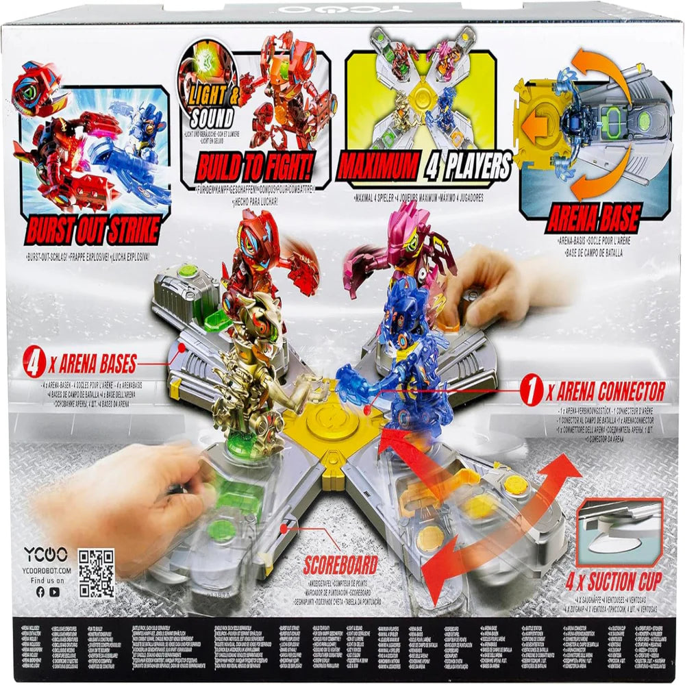 Silverlit 88715 Build 2 Strike Deluxe Battle Pack Toys for Kids