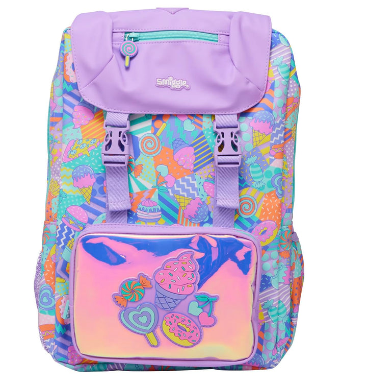 Smiggle Foldover Lilac Bag