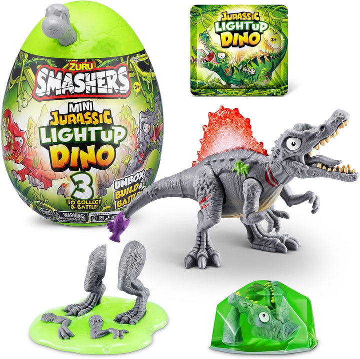 Smashers Mini Jurassic Light Up Dino Egg