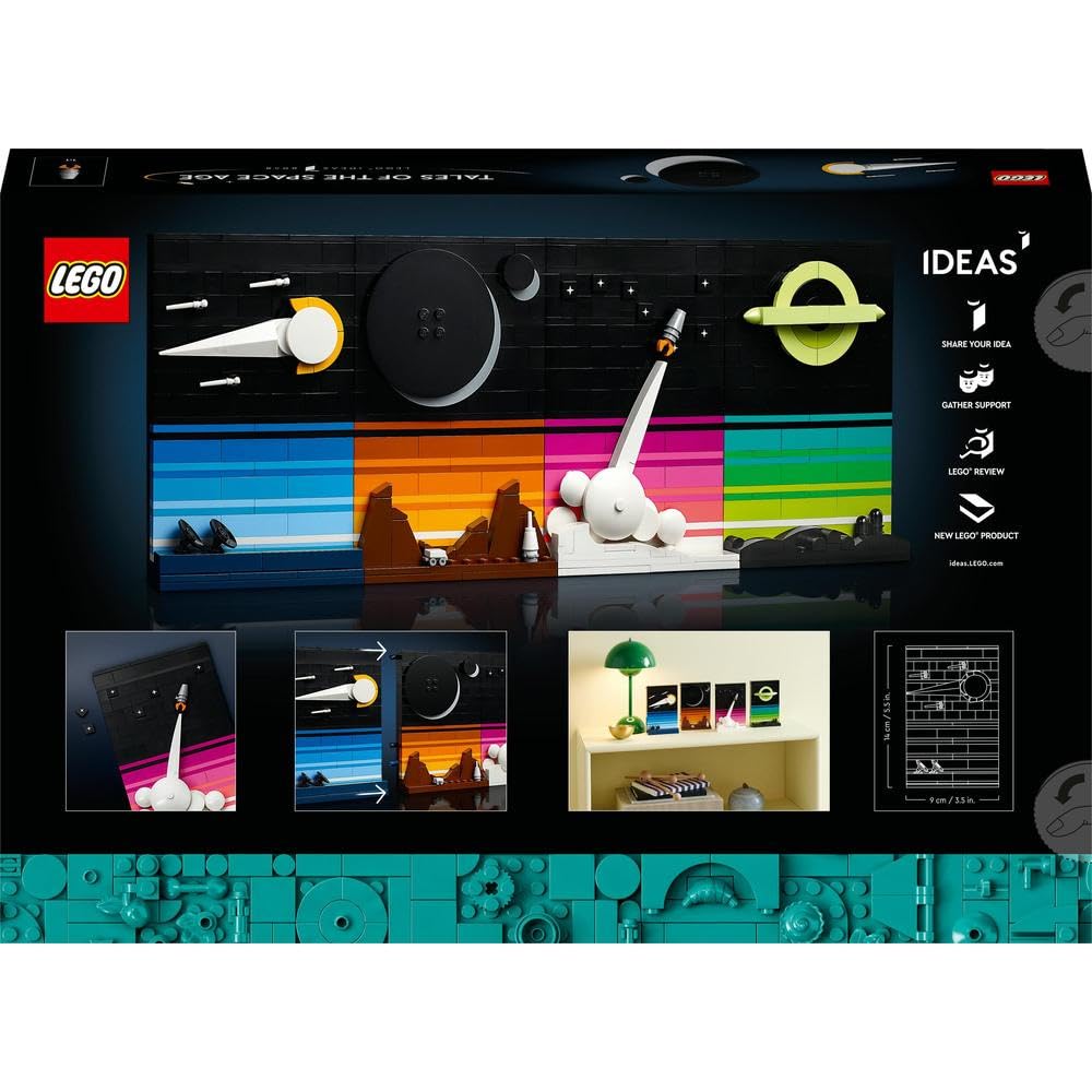 LEGO Ideas Tales of The Space Age 21340 Building Set (688 Pieces)