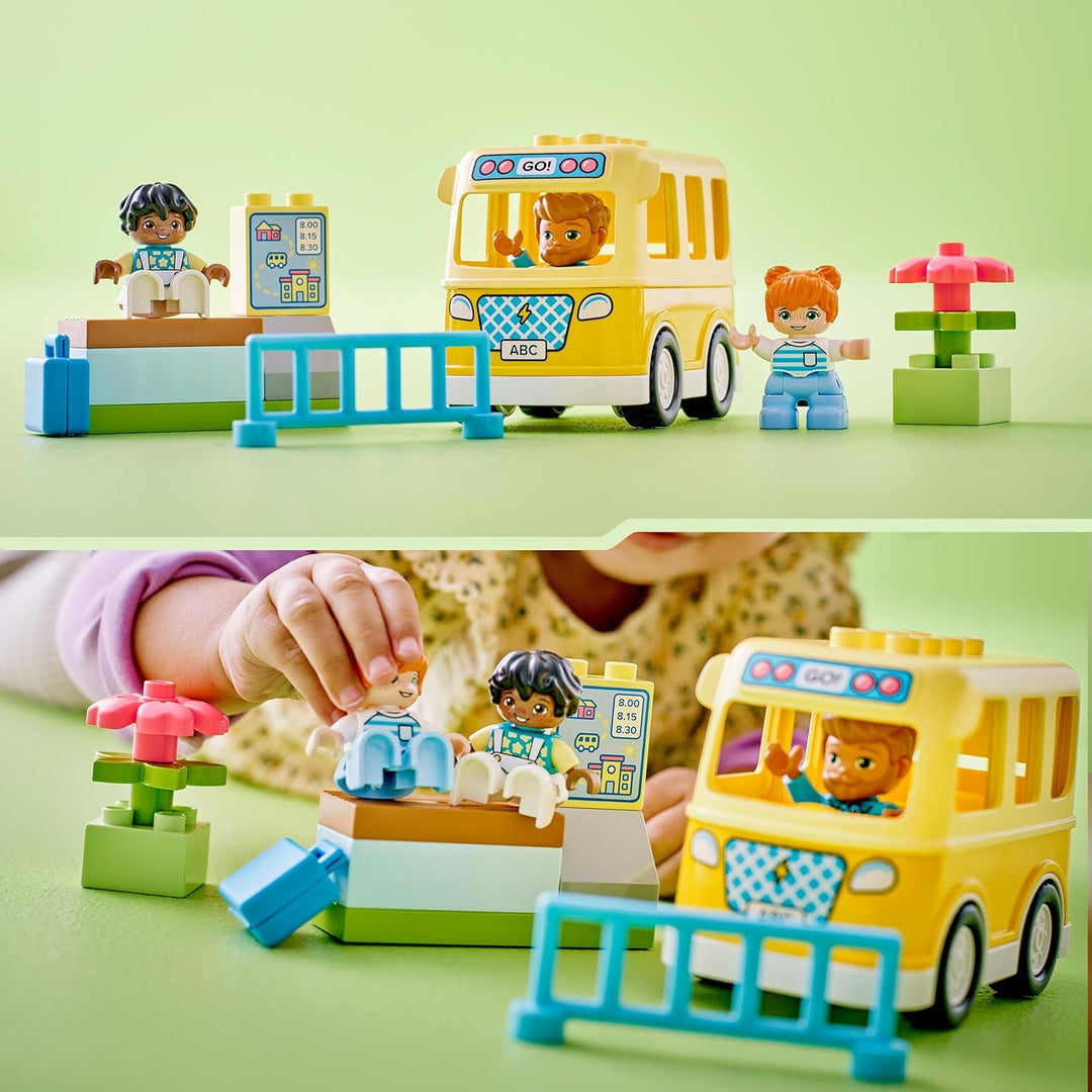 LEGO DUPLO Town The Bus Ride 10988 Building Toy Set (16 Pieces)