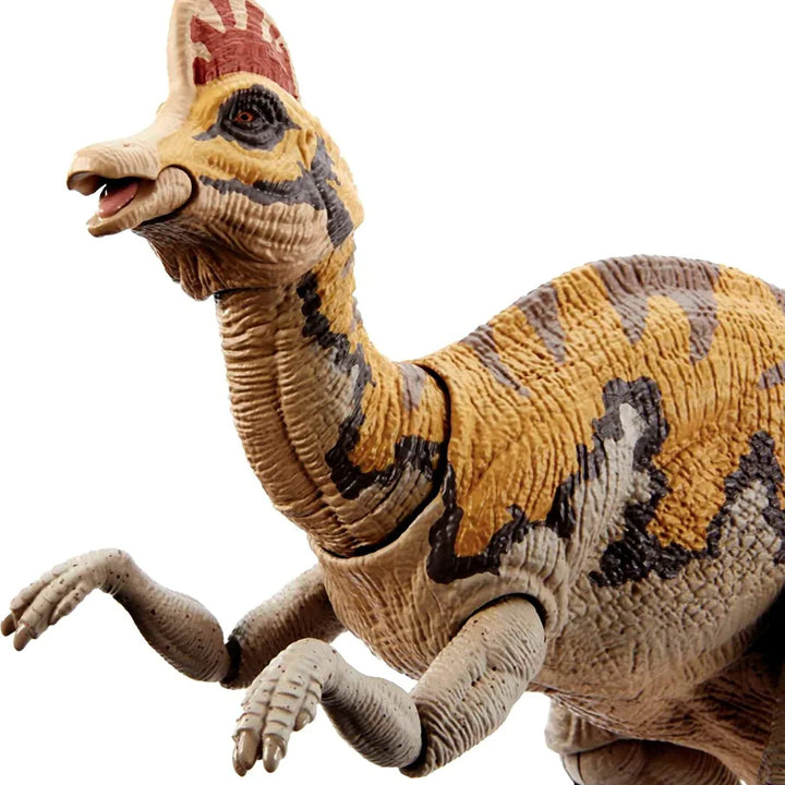 JURASSIC WORLD HAMMOND COLLECTION DINOSAUR FIGURE CORYTHOSAURUS BY MATTEL