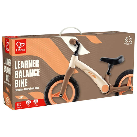 Hape - Lightweight Learner Balance Bike / Cycle  - Beige
