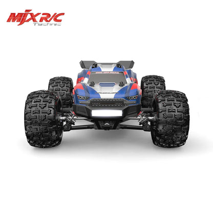 HyperGo 16212 1:16 4WD Brushless RC Truggy – Hobby Grade 45 Km/h High-Speed Off-Road Remote Control Car with Rear Wing