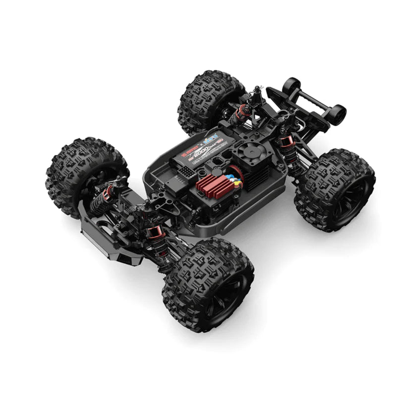 HyperGo 16212 1:16 4WD Brushless RC Truggy – Hobby Grade 45 Km/h High-Speed Off-Road Remote Control Car with Rear Wing