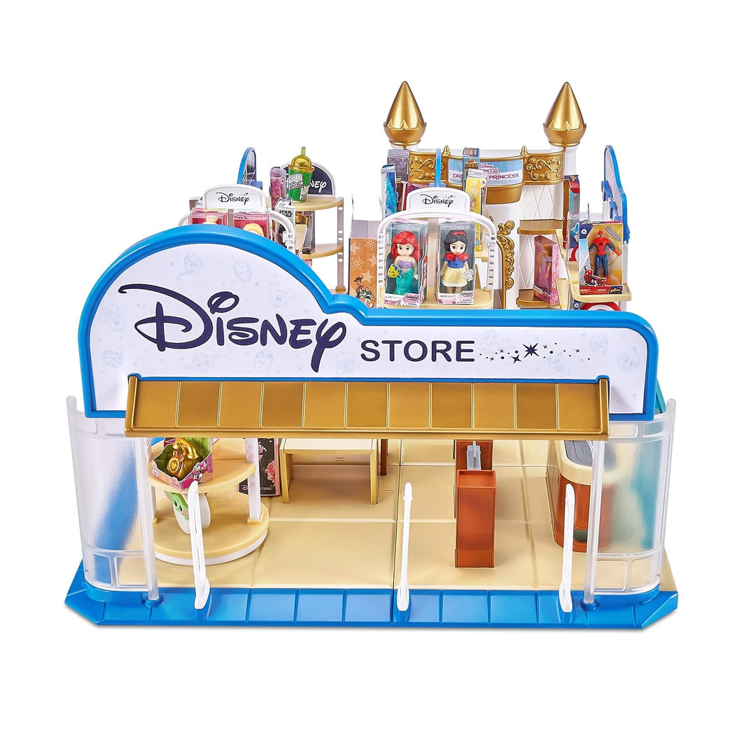 5 SURPRISE- Mini Brands Disney Store Toy Store with 2 Exclusive Miniatures