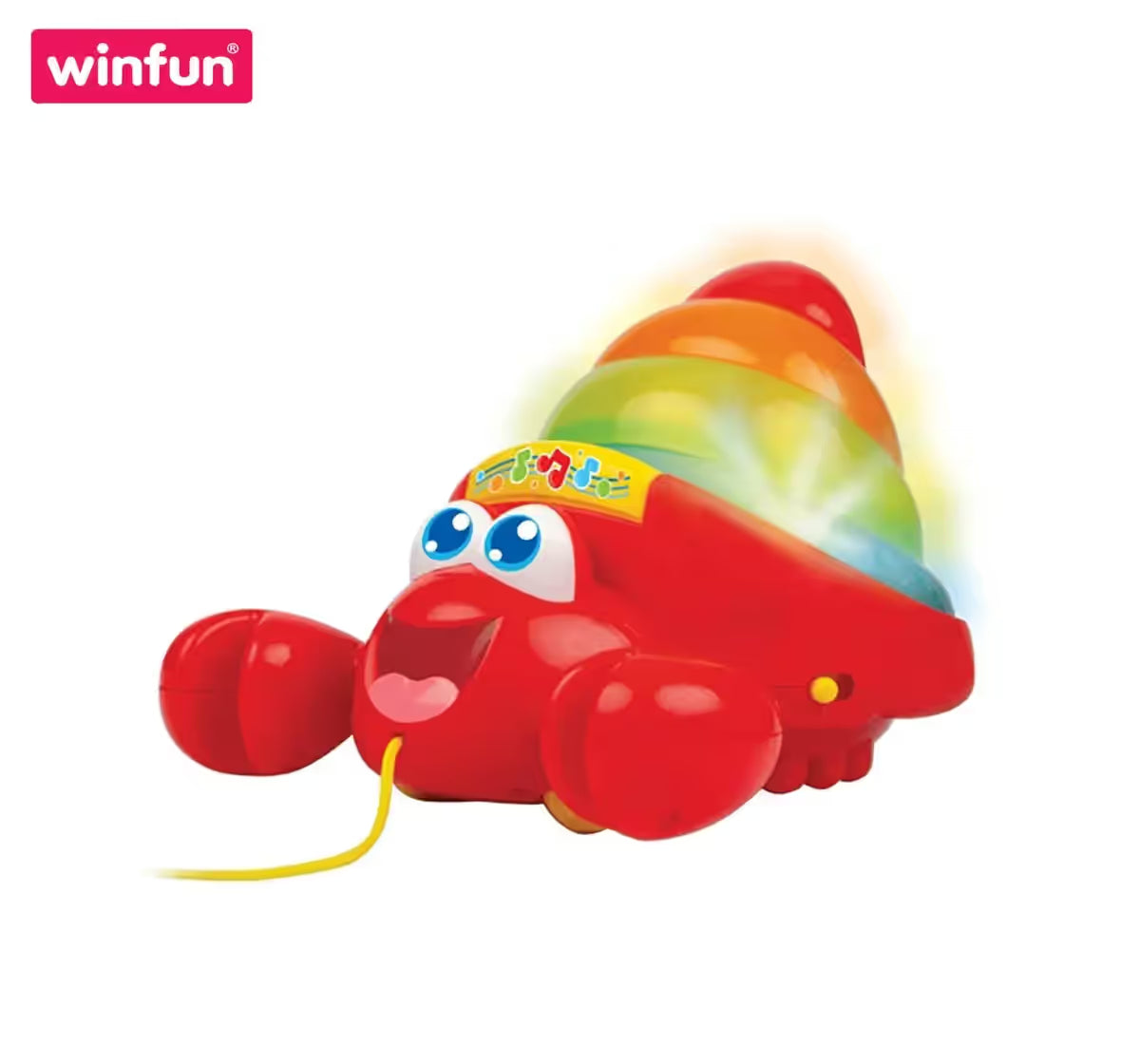 Winfun Pull Along Crab Stacker, 12M+