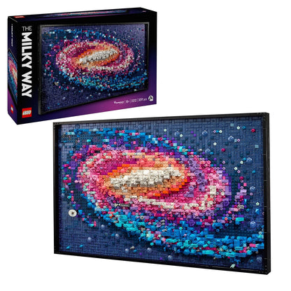 LEGO Art The Milky Way Galaxy Wall Art Set 31212 Building Blocks for 18+ Gift