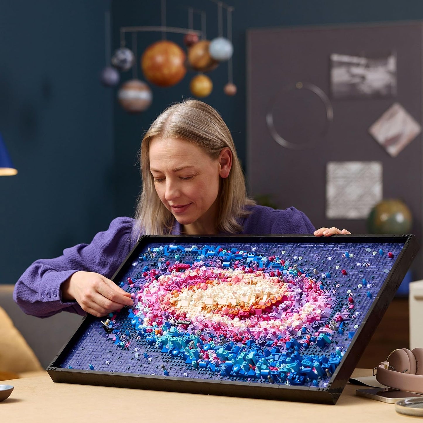 LEGO Art The Milky Way Galaxy Wall Art Set 31212 Building Blocks for 18+ Gift