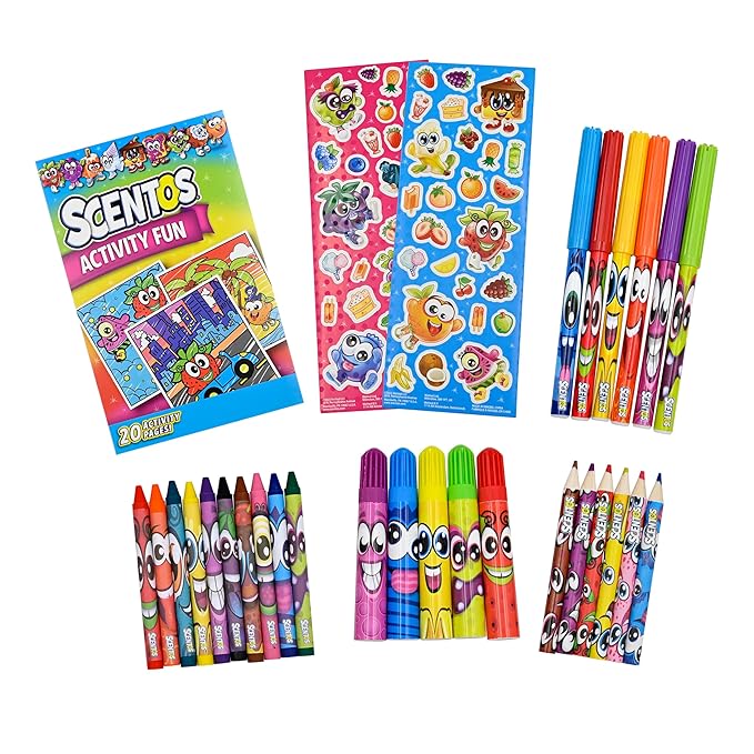 Scentos Stationery Fun Box Set (PACK OF 10)