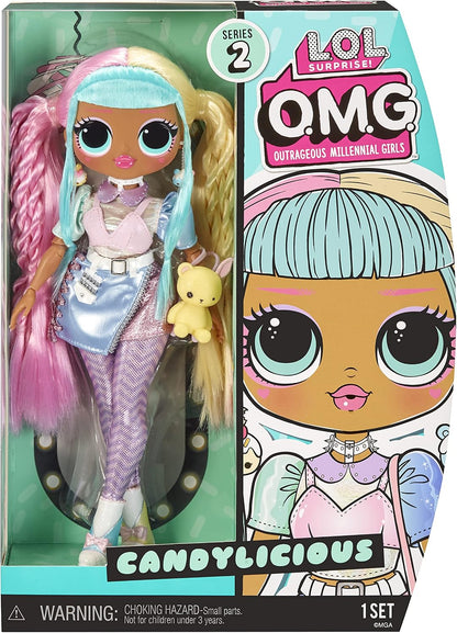 L.O.L. Surprise! O.M.G. Candylicious Fashion Doll – Sweet Style, Outfit & Accessories