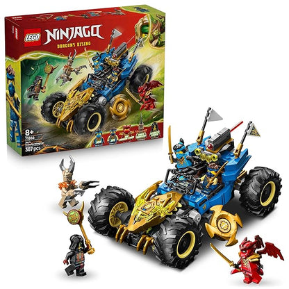 LEGO NINJAGO Jay’s Transforming Car - Ninja Car Toy  71856